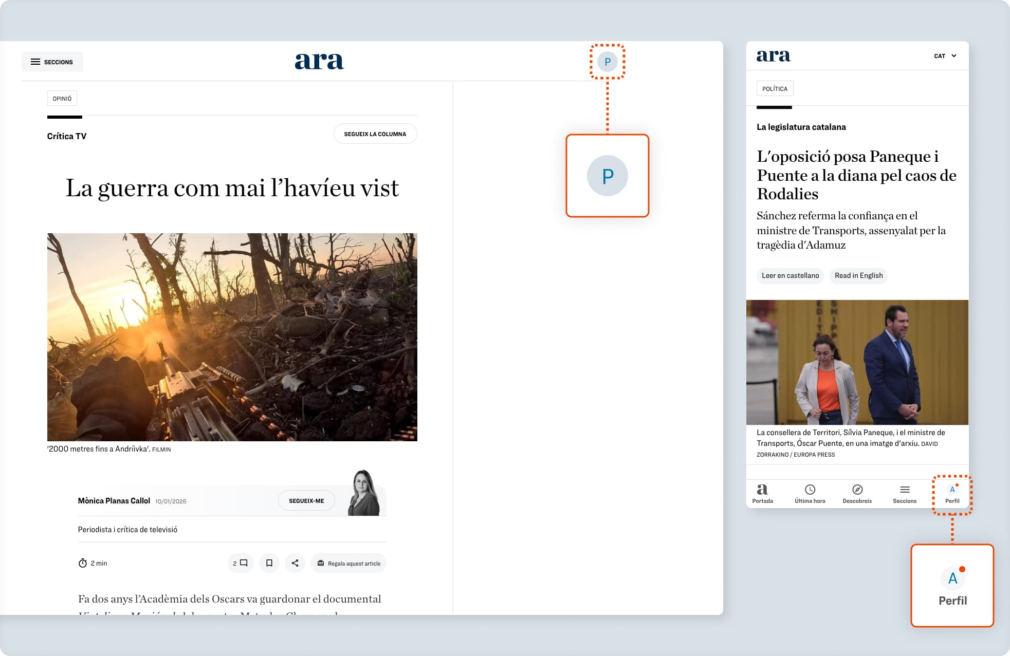 Accedeix al teu compte